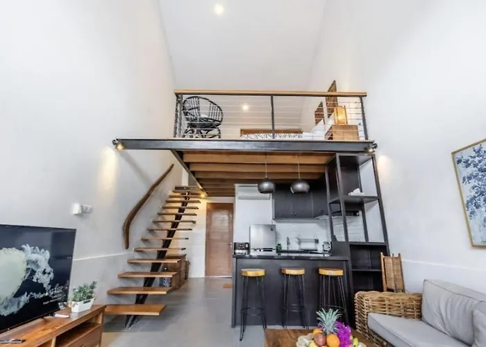 Sasya Loft - Cozy & Modern In With Pool And Kitchen アパート スミニャック