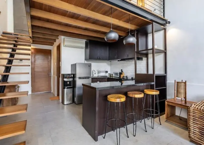 Sasya Loft - Cozy & Modern In With Pool And Kitchen