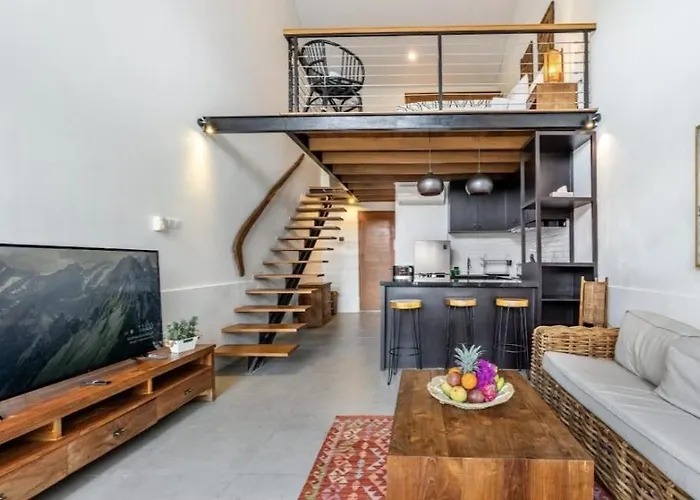 Sasya Loft - Cozy & Modern In With Pool And Kitchen アパート *